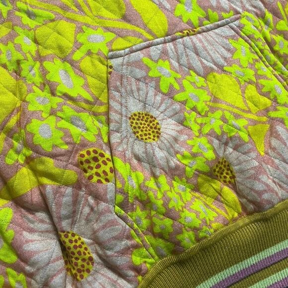 🌼 HP 🌼 Conditions Apply x Anthro | Leera Hoodie | Yellow Floral Motif | XL | HTF - Picture 10 of 10